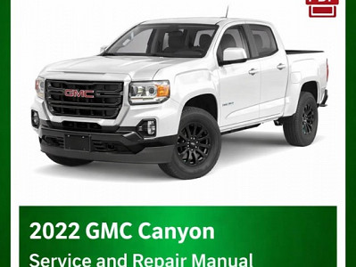 2022 GMC Canyon repair manual