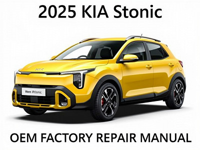 2025 Kia Stonic repair manual