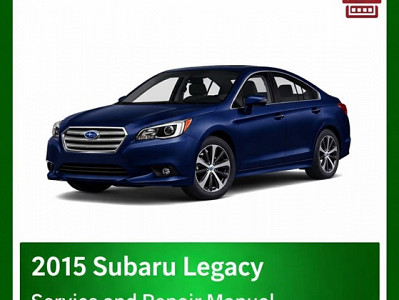 2015 Subaru Legacy repair manual