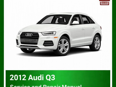 2012 Audi Q3 repair manual