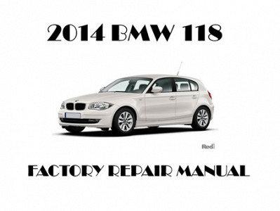 2014 BMW 118 repair manual