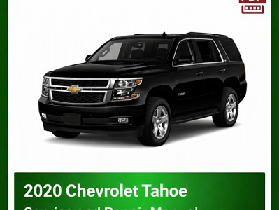 2020 Chevrolet Tahoe repair manual