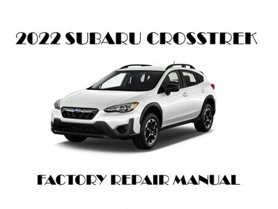 2022 Subaru Crosstrek Hybrid repair manual