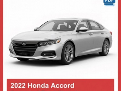 2022 Honda Accord repair manual