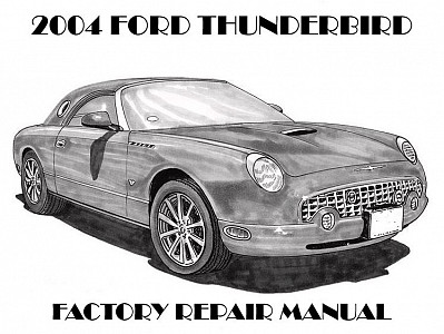 2004 Ford Thunderbird repair manual