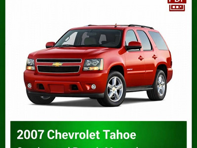 2007 Chevrolet Tahoe repair manual