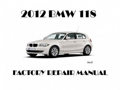 2012 BMW 118 repair manual