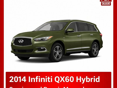 2014 Infiniti QX60 Hybrid Repair Manual
