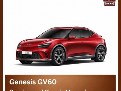 Genesis GV60 Workshop Manual
