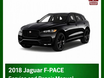 2018 Jaguar F-PACE factory repair manual