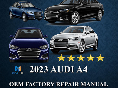 2023 Audi A4 repair manual