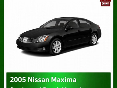 2005 Nissan Maxima repair manual