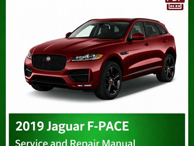 2019 Jaguar F-PACE factory repair manual