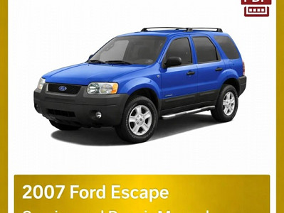 2007 Ford Escape repair manual