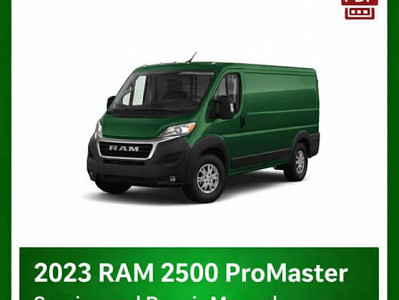 2023 Ram 2500 ProMaster repair manual -VIN specific PDF