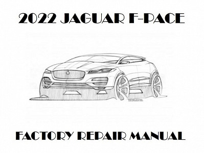 2022 Jaguar F-PACE repair manual downloader