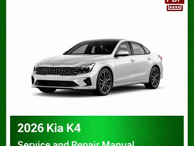 2026 Kia K4 repair manual