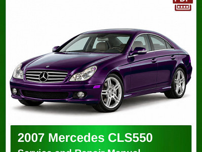 2007 Mercedes CLS550 repair manual