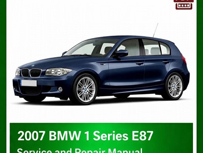 2007 BMW 1 Series E87 repair manual