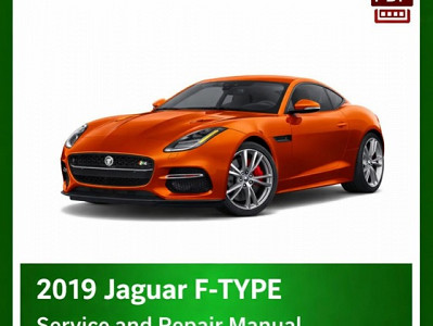 2019 Jaguar F-TYPE repair manual