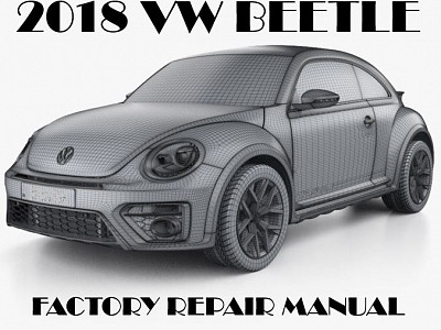 2018 Volkswagen Beetle repair manual
