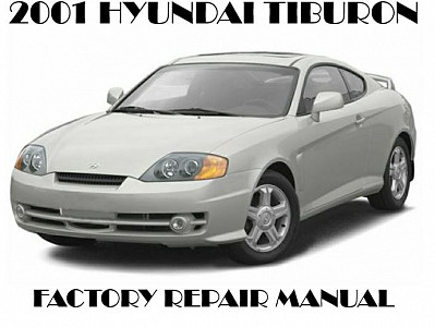 2001 Hyundai Tiburon repair manual
