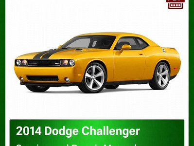2014 Dodge Challenger repair manual