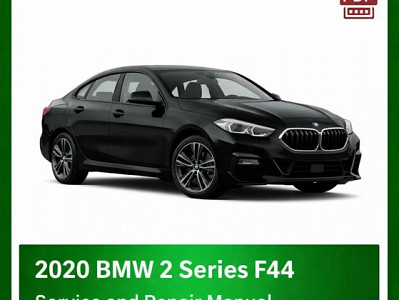 2020 BMW 2 Series F44 repair manual