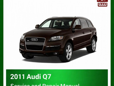 2011 Audi Q7 repair manual