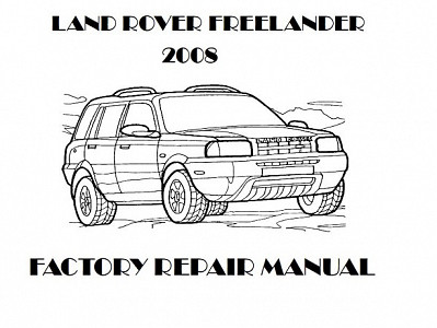 2008 Land Rover Freelander repair manual downloader