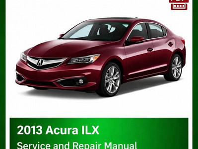 2013 Acura ILX repair manual - VIN specific