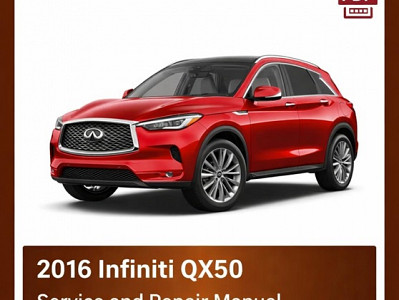 2016 Infiniti QX50 Repair Manual