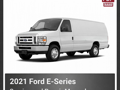 2021 Ford E-Series repair manual