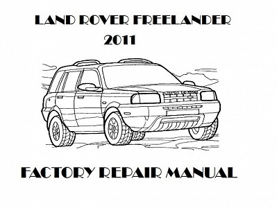 2011 Land Rover Freelander repair manual downloader