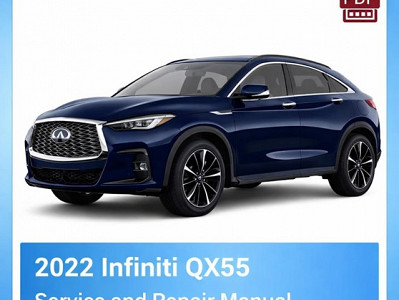 2022 Infiniti QX55 Repair Manual