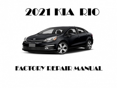 2021 Kia Rio repair manual