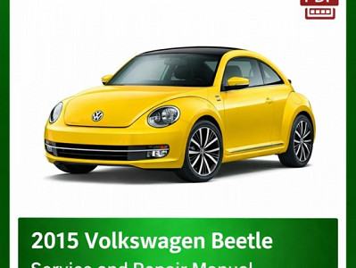 2015 Volkswagen Beetle repair manual