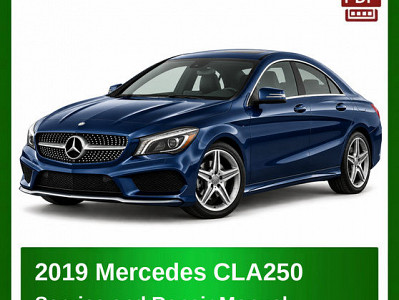 2019 Mercedes CLA250 repair manual
