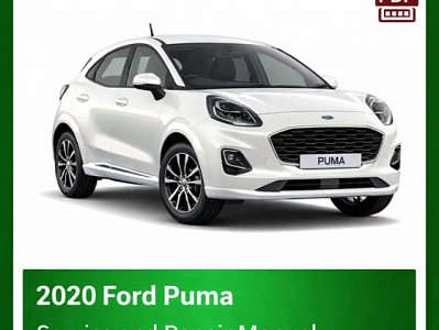 2020 Ford Puma repair manual
