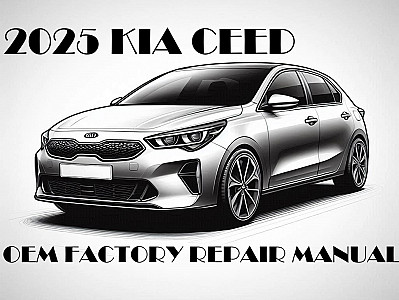 2025 Kia Ceed repair manual
