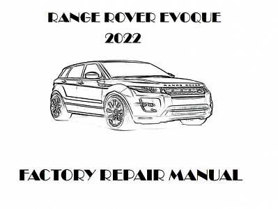 2022 Range Rover Evoque repair manual downloader