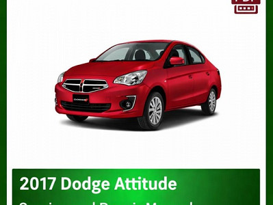 2017 Dodge Attitude repair manual