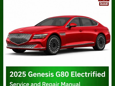 2025 Genesis G80 Electrified Repair Manual