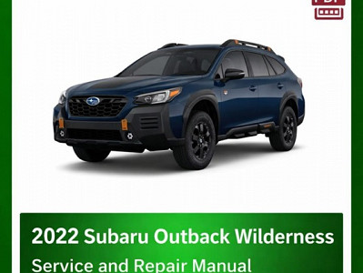 2022 Subaru Outback Wilderness repair manual