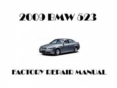 2009 BMW 523 repair manual