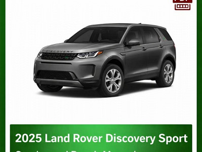 2025 Land Rover Discovery Sport repair manual