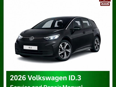 2026 Volkswagen ID.3 repair manual - VIN specific PDF