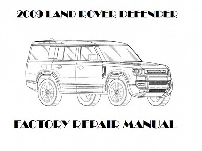 2009 Land Rover Defender repair manual