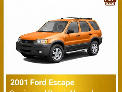 2001 Ford Escape repair manual