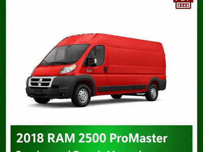2018 Ram 2500 ProMaster repair manual -VIN specific PDF